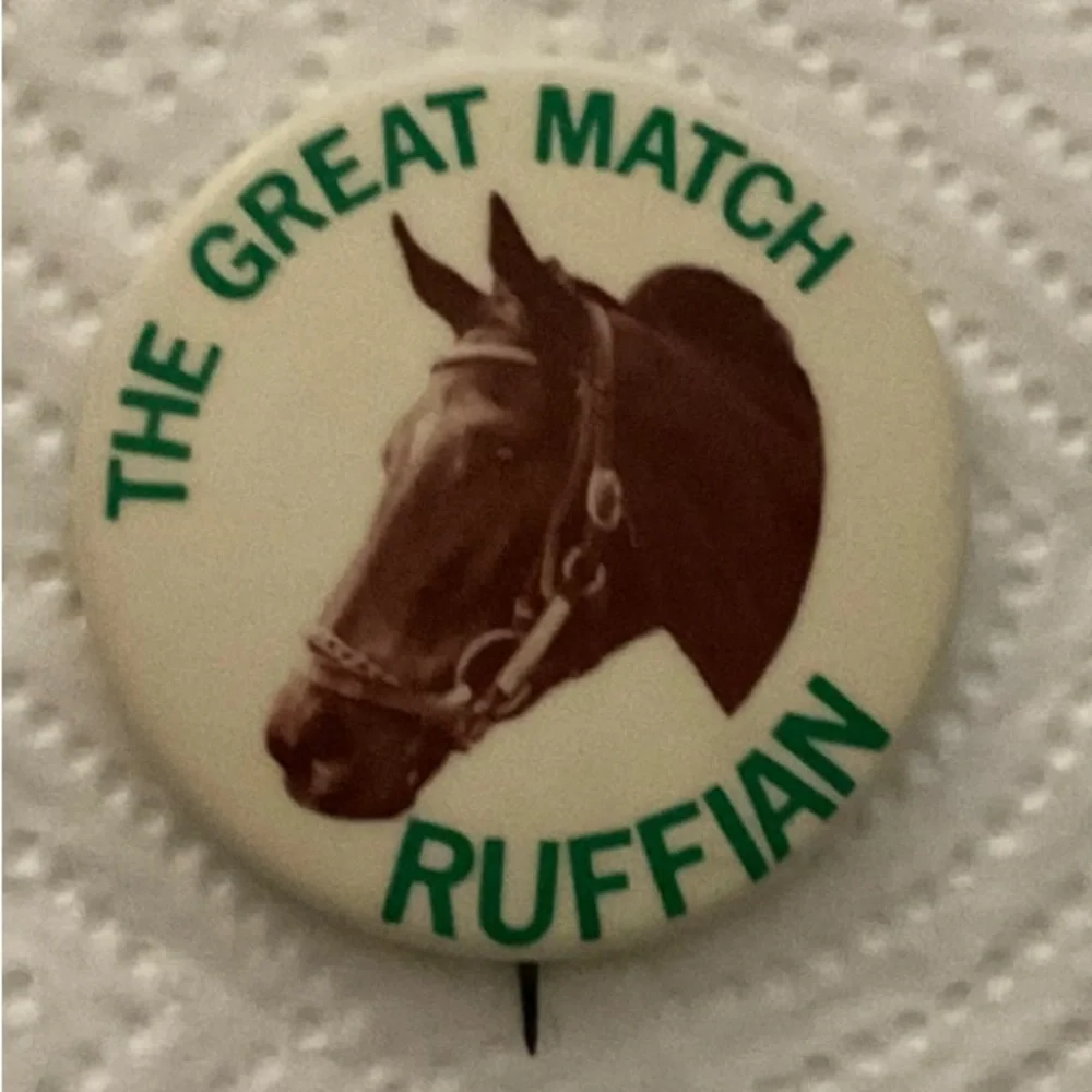 🔴The Great Match Ruffian Pin, Vintage - Picture 1 of 6